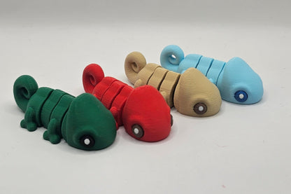 🦎 Porte-Clés Caméléon – Unique & Fascinant 🌿