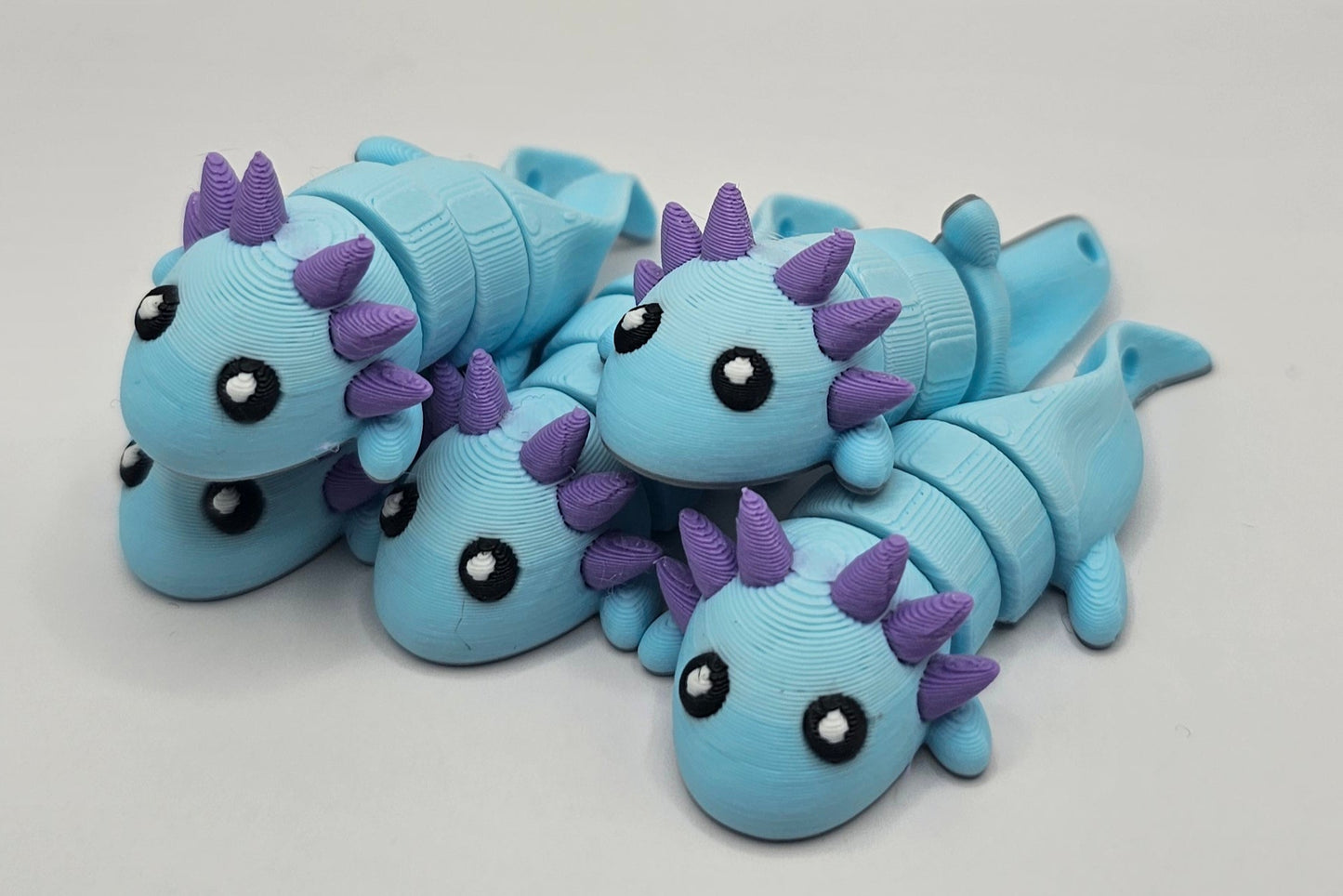 🦑 Porte-Clés Axolotl – Mystique & Adorable 💖