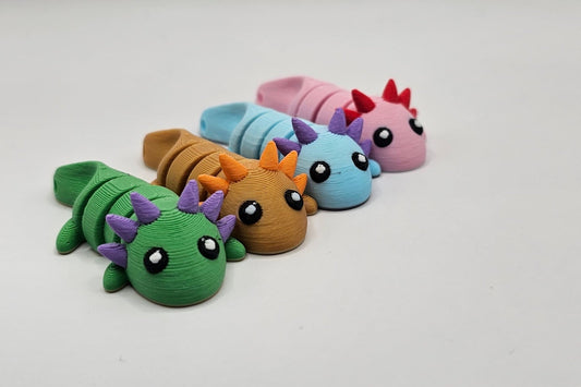 🦑 Porte-Clés Axolotl – Mystique & Adorable 💖
