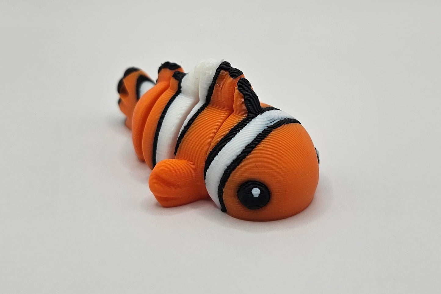 🎏 Porte-Clés Poisson Clown – Coloré et Joyeux 🌈