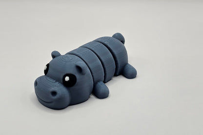 🦛 Porte-Clés Hippopotame – Paisible & Imposant 🌊