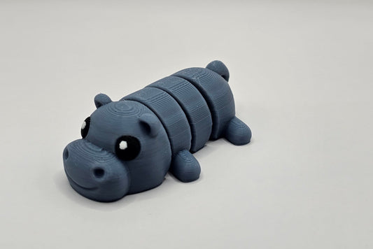 🦛 Porte-Clés Hippopotame – Paisible & Imposant 🌊