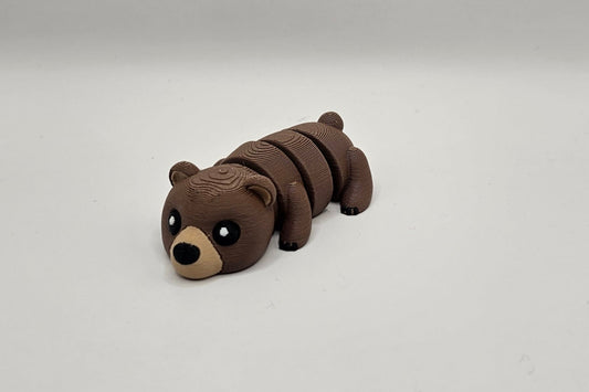 🐻 Porte-Clés Grizzly – Sauvage & Impressionnant 🌲